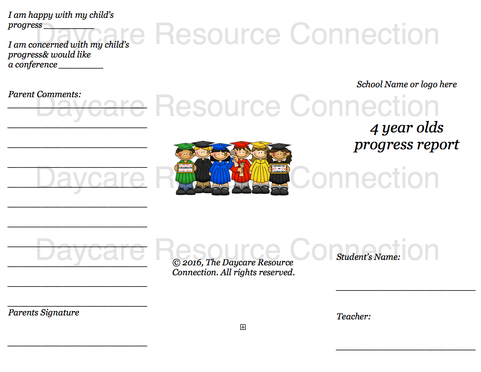 preschool-printable-daily-reports